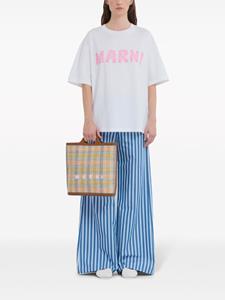 Marni Geweven shopper - Roze