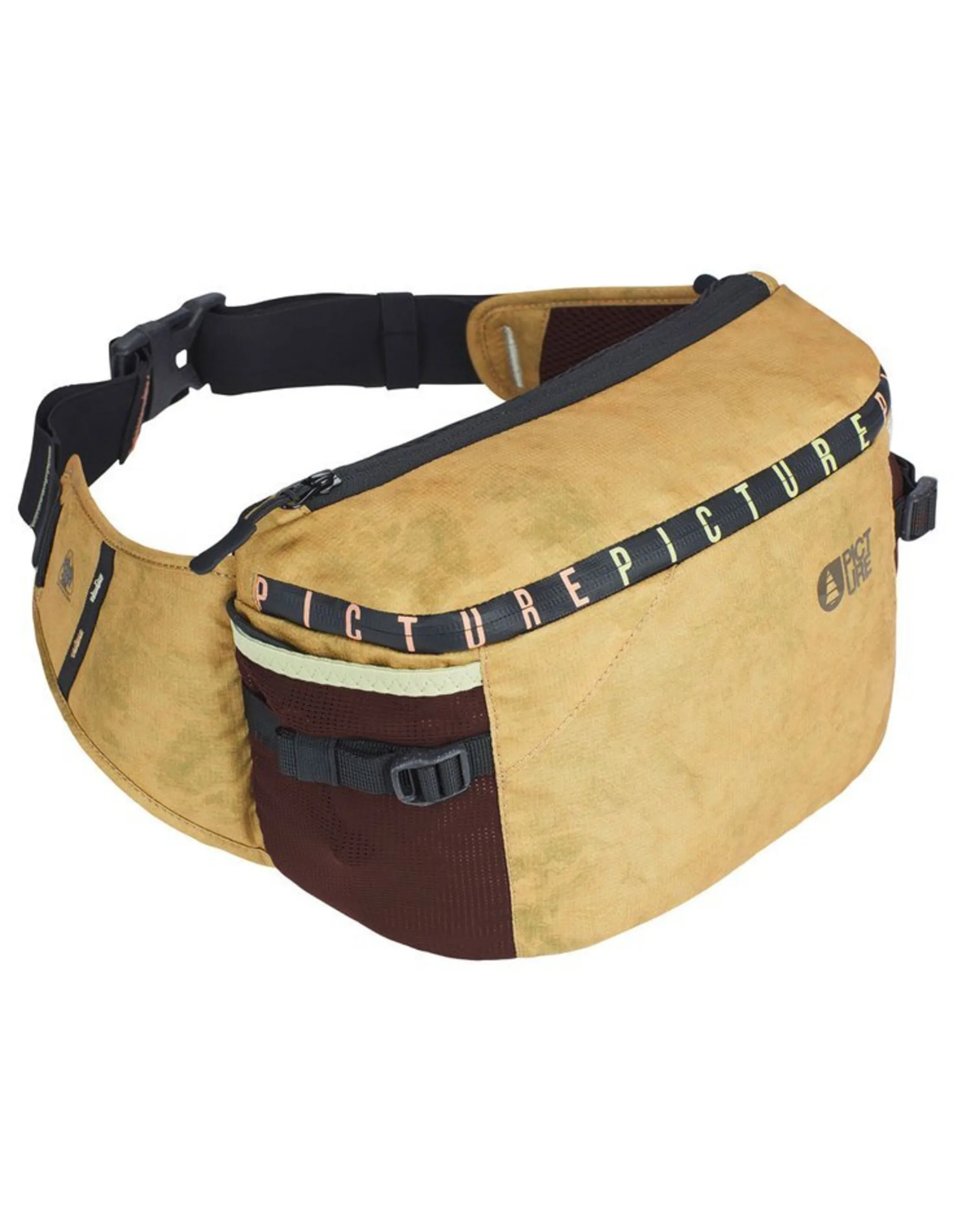 Picture Off Trax Waistpack (Maat - OS, Kleur - Gold Earthly Print)