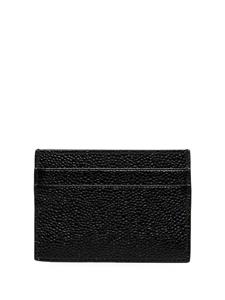 Thom Browne Leren pasjeshouder - Zwart