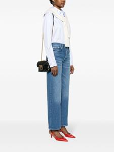 PINKO Love Birds schoudertas met gesp - Zwart
