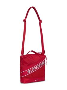 Supreme Schoudertas met reflecterend logo - Rood
