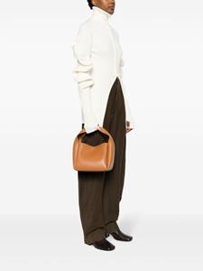 TOTEME Leren bucket-tas - Bruin