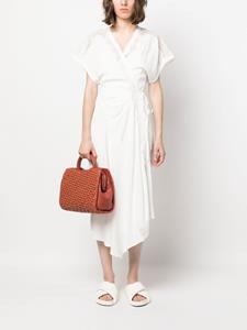 Officine Creative Helen 025 geweven shopper - Bruin