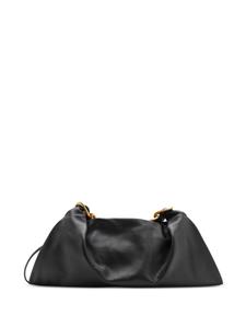Burberry medium Swan leather shoulder bag - Zwart