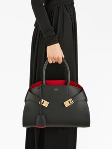 Ferragamo Hug leren shopper - Zwart