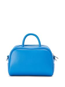 Lacoste mini Lora leather tote bag - Blauw