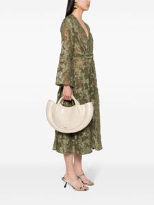 Cult Gaia Bella leren shopper - Beige