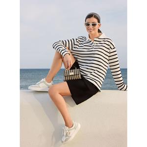 Furla Mini schoudertas in stof en raffia  19