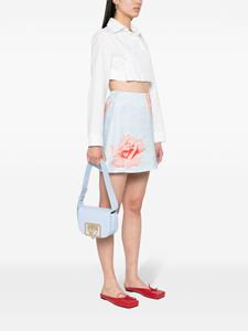 Chiara Ferragni Schoudertas met patroon - Blauw