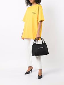 Balenciaga Cabas shopper met logo - Zwart
