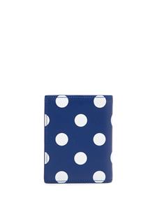 Comme Des Garçons Wallet Leren pasjeshouder - Blauw
