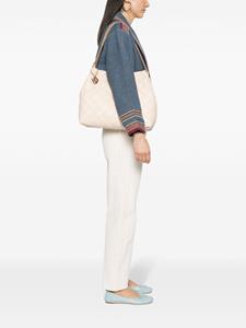 Tory Burch Fleming Soft leather shoulder bag - Beige