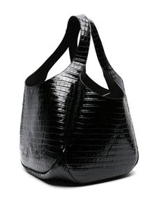 Coperni Swipe tas met krokodillen-reliëf - Zwart