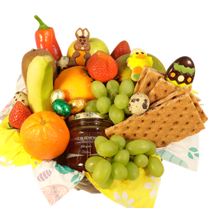 Boeketcadeau Pasen fruitmand