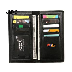 JMXD PU-leer Multi-card heren zakelijke portemonnee Lange kaartpakket Kaartenset Driver';s Rijbewijspakket Rijbewijs