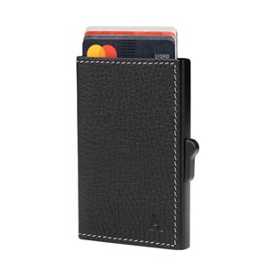 Simple Aluminium Card Holder (Black)