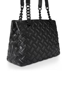 Kurt Geiger London Kensington Drench gewatteerde shopper - Zwart