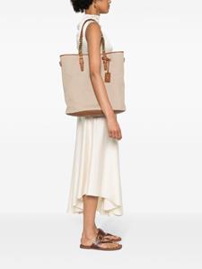 Saint Laurent canvas tote bag - Beige