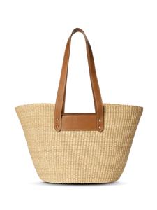 Shinola Rieten mand - Beige