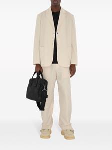 Burberry Stropdas met jacquard - Zwart