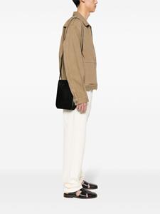 LEMAIRE Calepin leather crossboby bag - Zwart