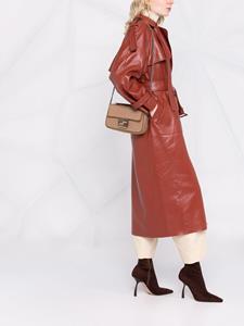 FENDI Baguette tas met logo - Bruin