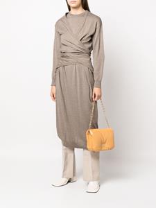 LOEWE Goya leren schoudertas - Geel