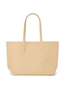 Lacoste logo-plaque tote bag - Beige