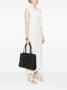 Tory Burch Ella gehaakte shopper - Zwart