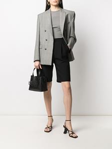 Armani Exchange Draagtas met logo-reliëf - Zwart