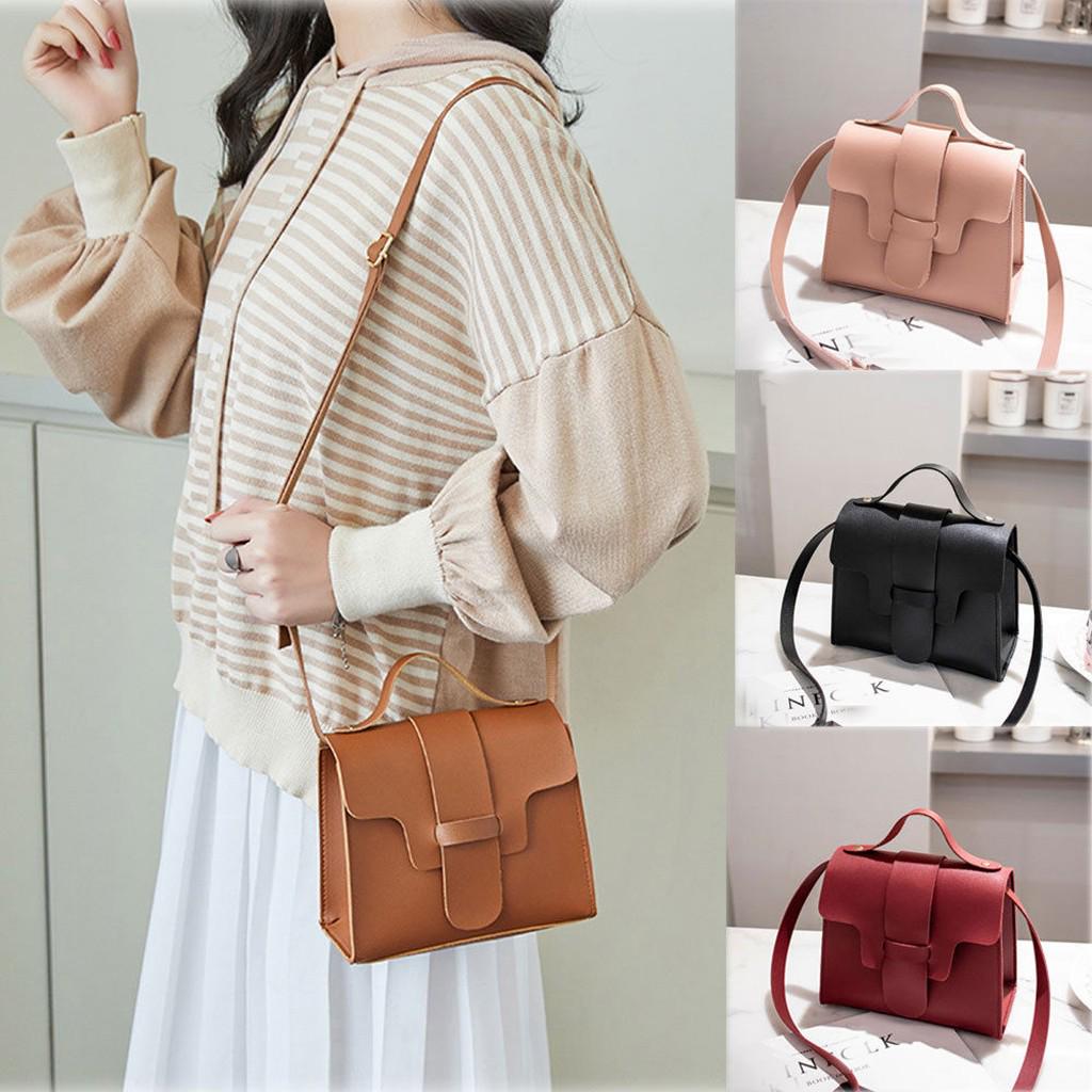 SMAP Women Fashion Solid Crossbody Messenger Handbag Purse Shoulder Bags