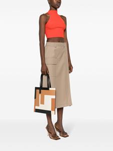 FENDI Flip medium shopper - Beige