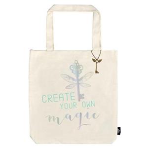 Paagman Libri_x canvas tas, formaat 20 x 24 cm - magic