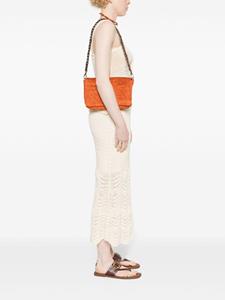 IBELIV Hafa raffia shoulder bag - Oranje