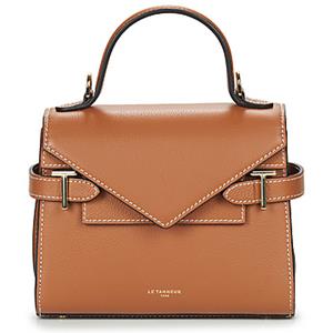Le Tanneur Emilie S Grained Leather Double Flap Tan