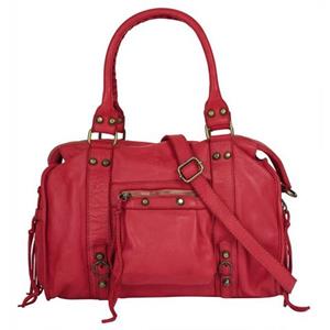 Samantha Look Shopper echt leer, made in italy (1-delig)