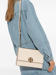 Tory Burch Miller leren schoudertas - Beige