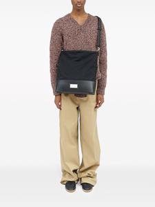 Maison Margiela Messengertas met patroon - Zwart