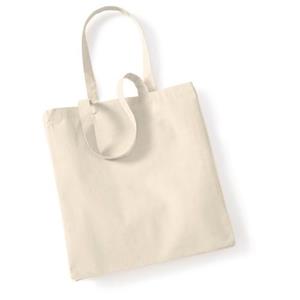 Westford Mill Canvas Klassieke Shopper Bag - 26 Liter (Pak van 2)