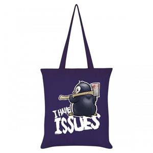 Psycho Penguin Ik heb problemen Tote Bag