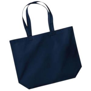 Westford Mill biologische premium katoenen maxi-tas One Size grijs
