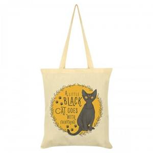 Grindstore Een kleine zwarte kat past bij alles draagtas