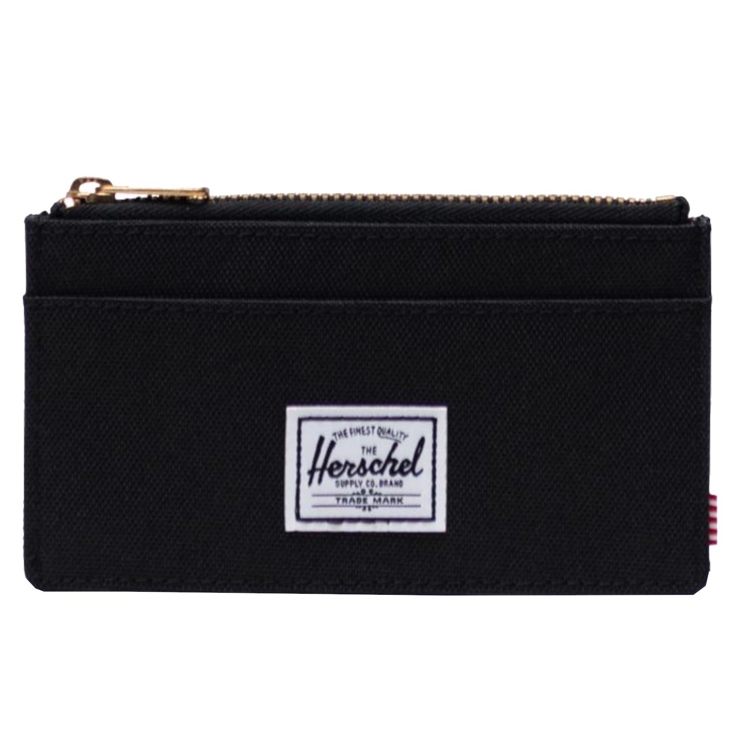 Herschel Oscar II RFID portemonnee, unisex zwarte portemonnee