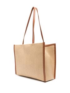 Patrizia Pepe Shopper met logo - Beige