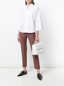Orciani bozy logo shoulder bag - Wit