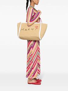 Marni Macramé shopper - Beige