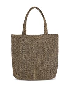 Y's Jure shopper met logoprint - Beige