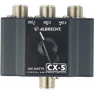 Albrecht Antennenumschalter CX-5 3-Wege Antennenschalter 7402