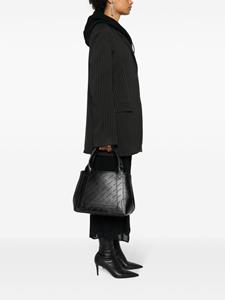 Balenciaga debossed-logo tote bag - Zwart