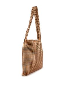 Rabanne Pixel chainmail tote bag - Goud